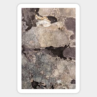 Grey marble texture background Sticker